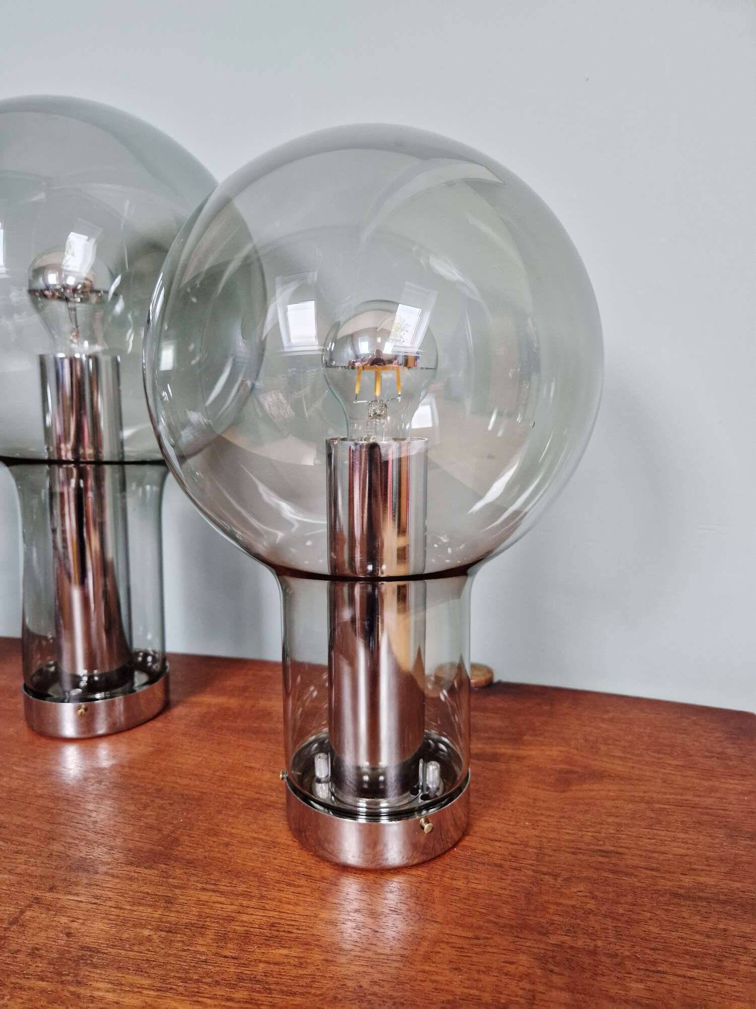 Trio de plafonniers Maxi Globe, RAAK Amsterdam, 1960