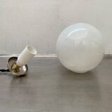 Lot 3 opaline hanging lamps