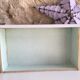 Vintage white wood dresser
