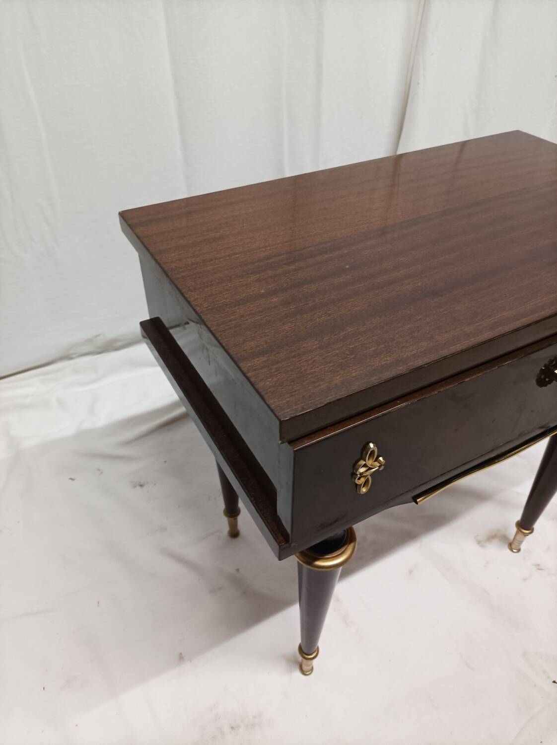 Vintage lacquered nightstand