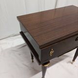 Table de nuit laquée vintage