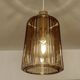 Vintage Glass Pendant Light Limburg, 1970s