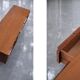 Vintage Mid-Century Modern Brown Teak Desk, 1960s