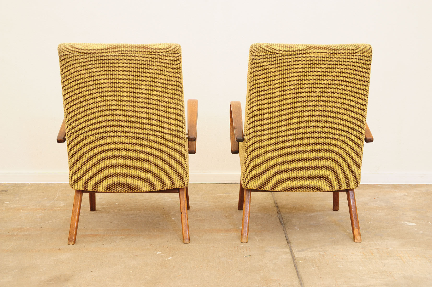 Pair of midcentury armchairs by Jaroslav Šmídek, 1960´s
