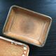 Set of 2 antique butter dishes
