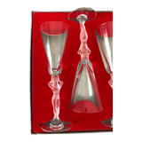 6 flûtes à champagne