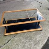 Low table with wheels