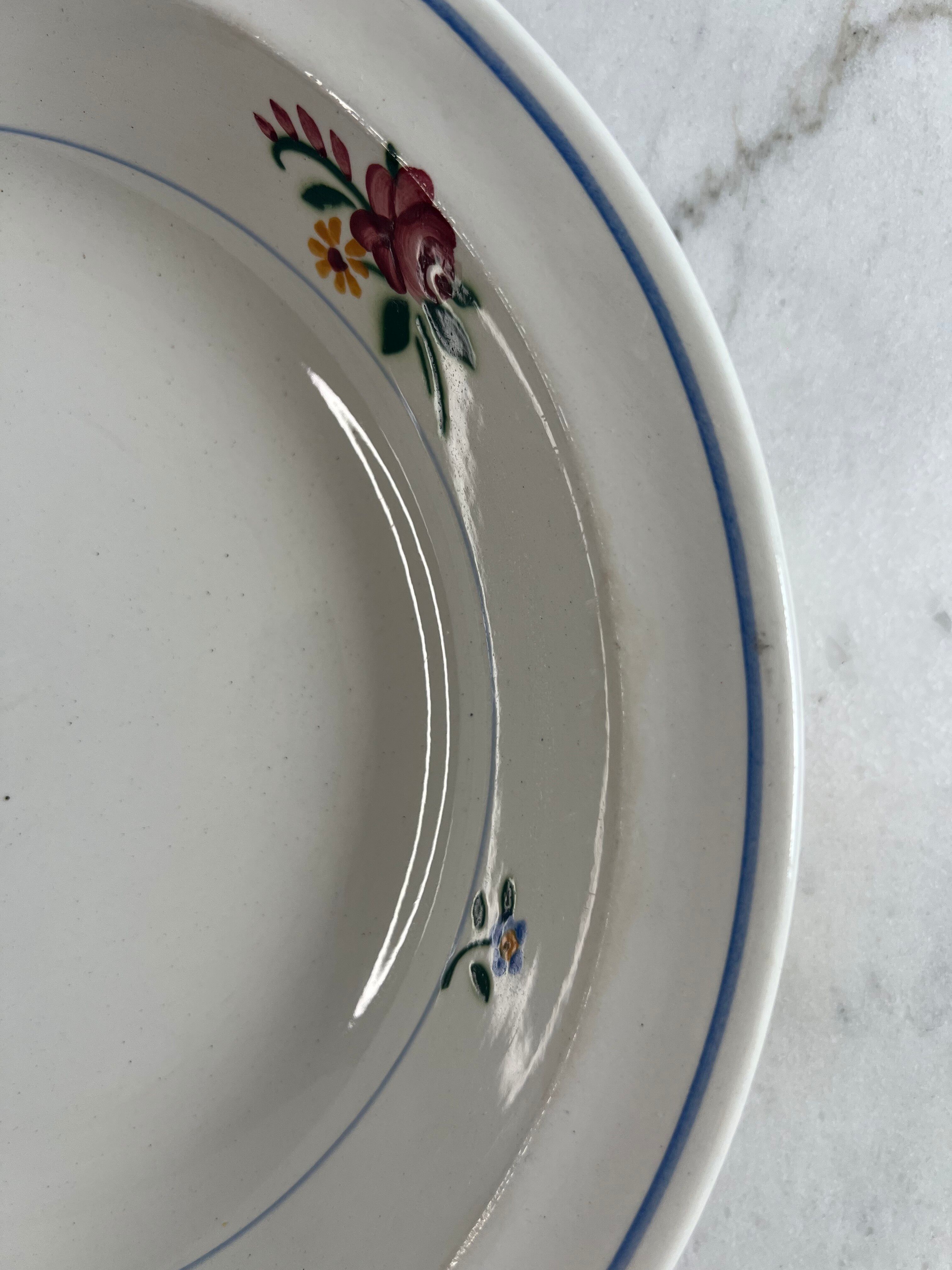 Plat de présentation Sarreguemines et Digoin Dinant