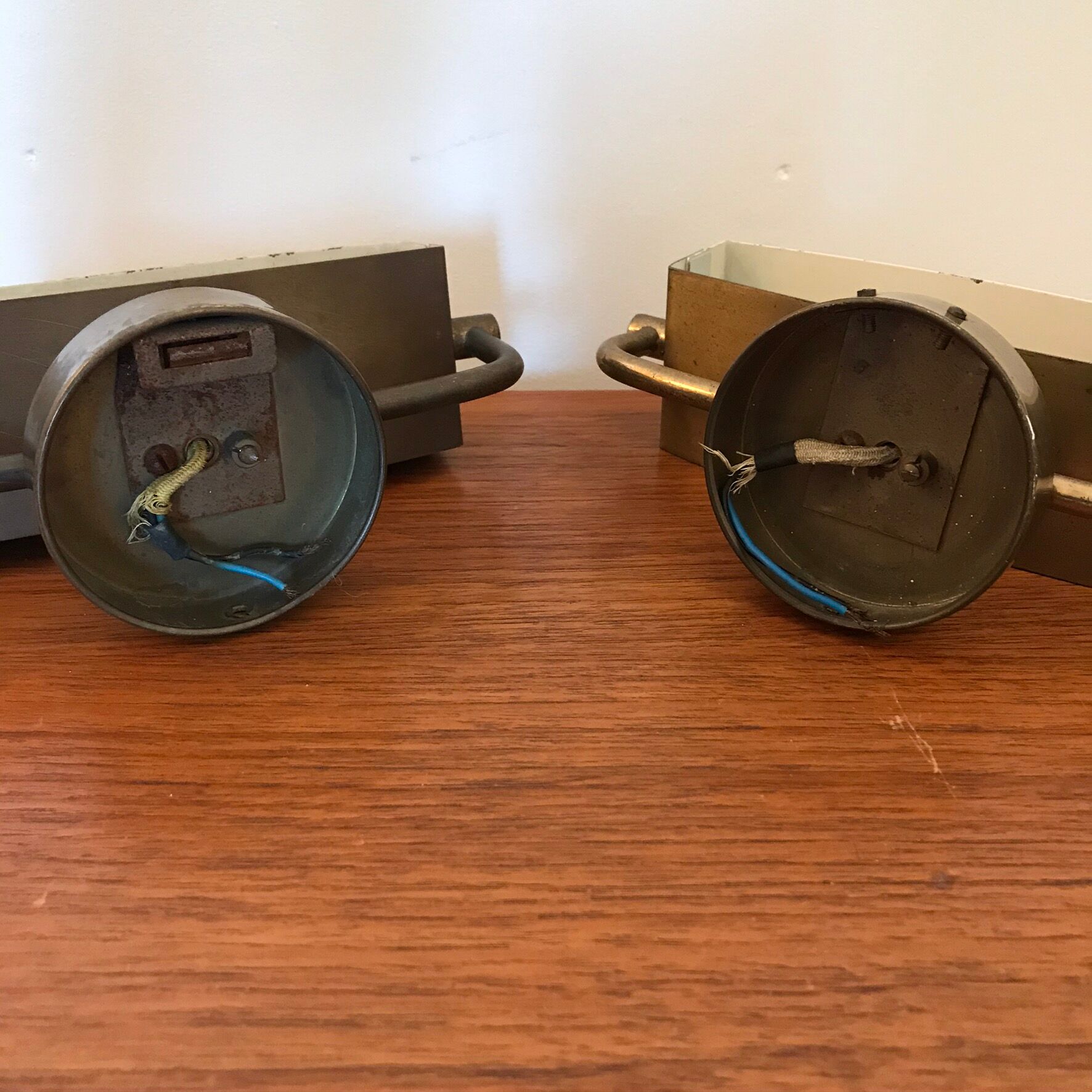 Pair of Jacques Biny sconces