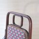 Thonet-Mundus armchair, Viennese Secession around 1915 Hoffmann fabric