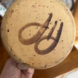 Corsican ceramic jug signed pip