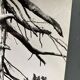 Silver gelatin photograph by Bernard Darot, Branches of a dead tree, 20th century