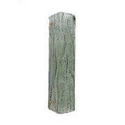 Pair of Mazzega-Style Aquamarine Murano Glass Sconces