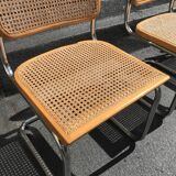 4 Cesca chairs B32 Marcel Breuer
