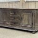 Enfilade of the eighteenth century in oak, top false marble