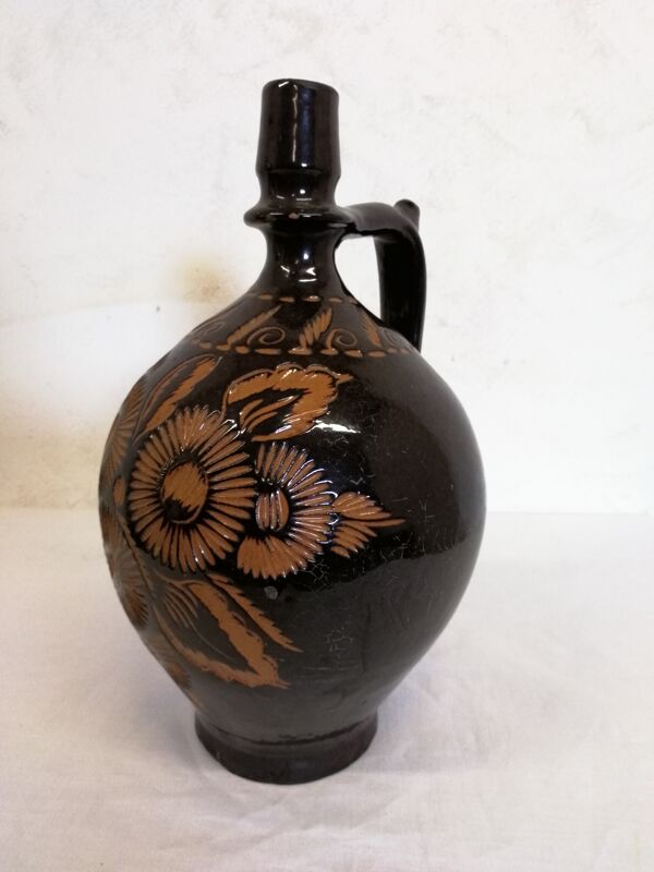 Gargoulette en grès vernissé