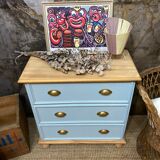Raw wood & fresh water chest of drawers