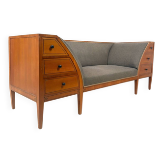 Canapé à rangement de style art déco