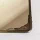 Former mirror of pension mercury as a Barber in the 1920s 18.5 x 12.5 cm
