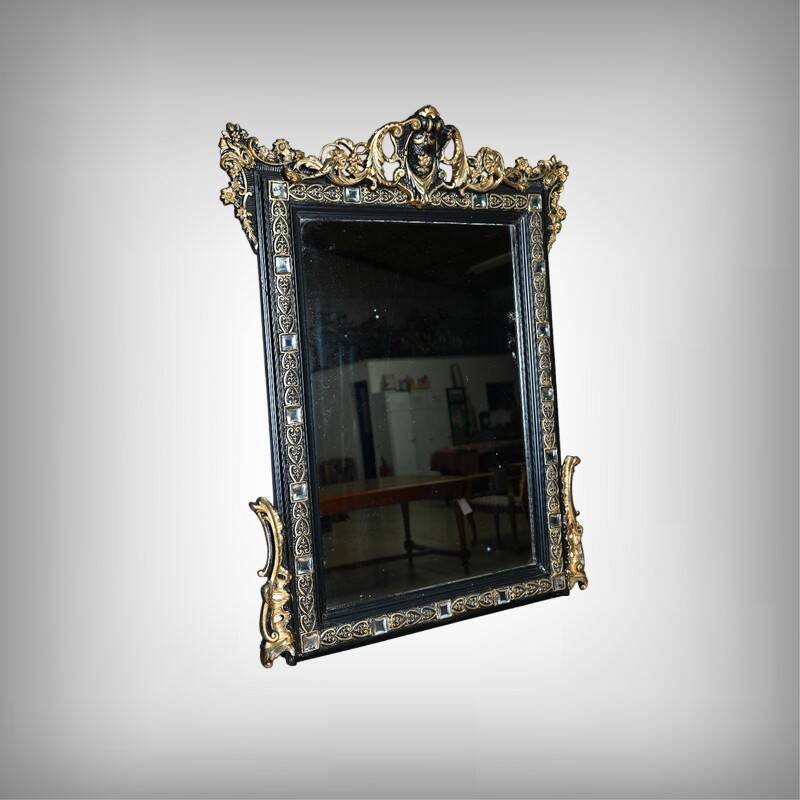Miroir à Fronton, époque Napoléon III – 2ème moitié XIXe