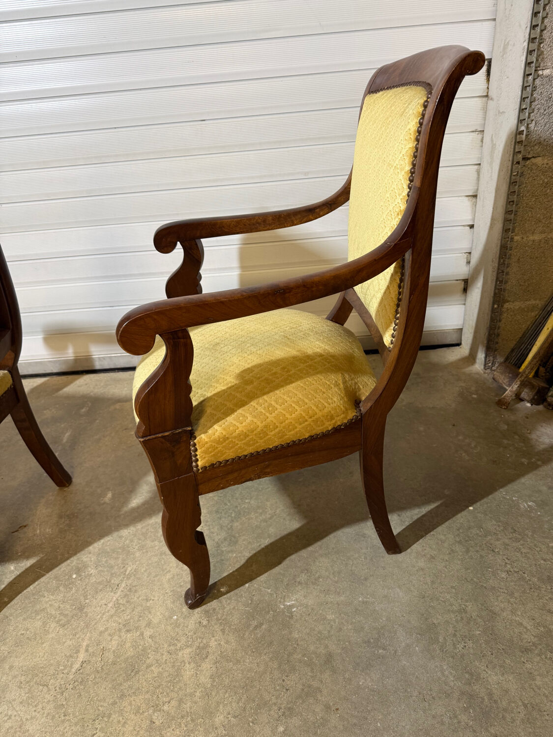 Antique armchairs