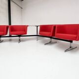 Nine part modular waiting room set from Artifort, 1980s