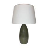 Enamelled stoneware table lamp, 1960