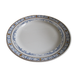 Round dish Creil and Montereau
