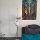 1970s vintage floor lamp eyes ball