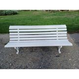 Wrought iron bench from the 60s