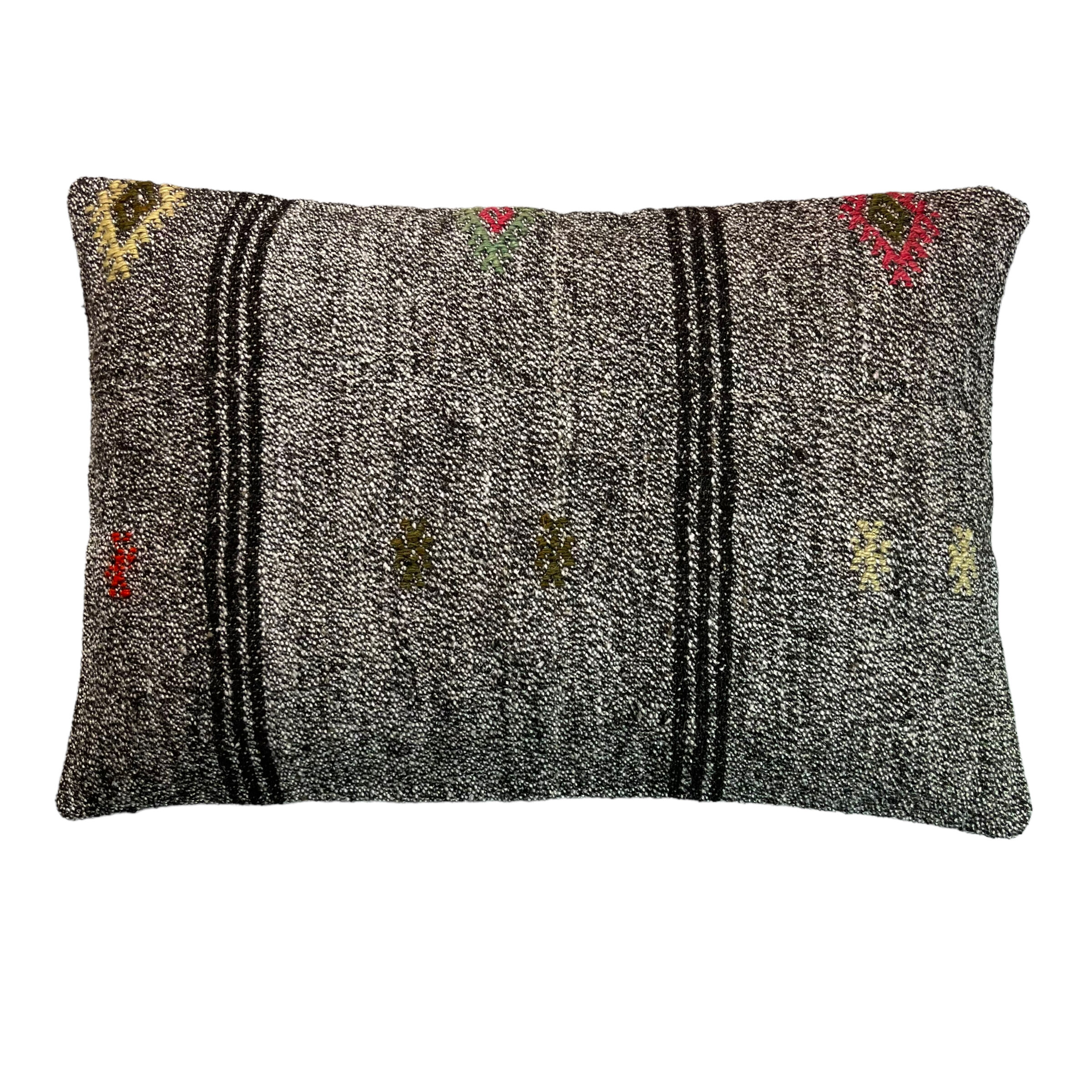 Vintage turkish handmade cushion cover , 40 x 60 cm