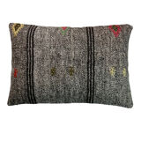 Vintage turkish handmade cushion cover , 40 x 60 cm