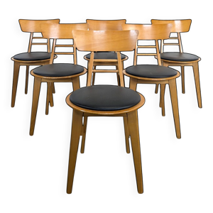 Set de 6 chaises éditées