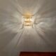 Palazzo Ice Glass Wall Lamp by J.T. Kalmar