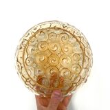 3 Helena Tynell snail ceiling globes, 1960