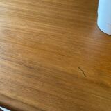 Vintage extendable teak table