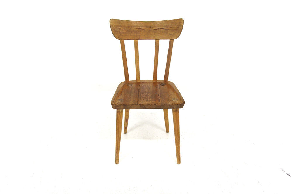 Set of 4 Scandinavian "Sportstugemöbler" chairs, Göran Malmvall, Sweden, 1950