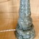 Ceramic lamp Design 90, fabric cable, cotton shade