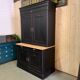 Buffet deux corps noir 1940
