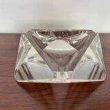 Cendrier en verre artistique bohémien par Vaclav Hanus pour Moser, années 1960.