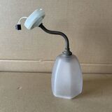 Antique Art Deco swan neck wall light