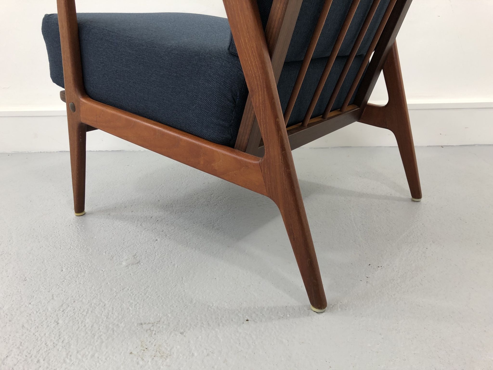 Paire de Fauteuils en teck danois vintage, années 1970