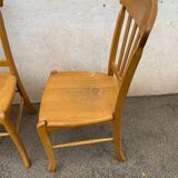 Set of 4 contemporary bistro style chairs