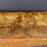 Commode cabinet en marqueterie d’époque Louis XVI