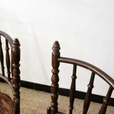 Canned bistro chairs