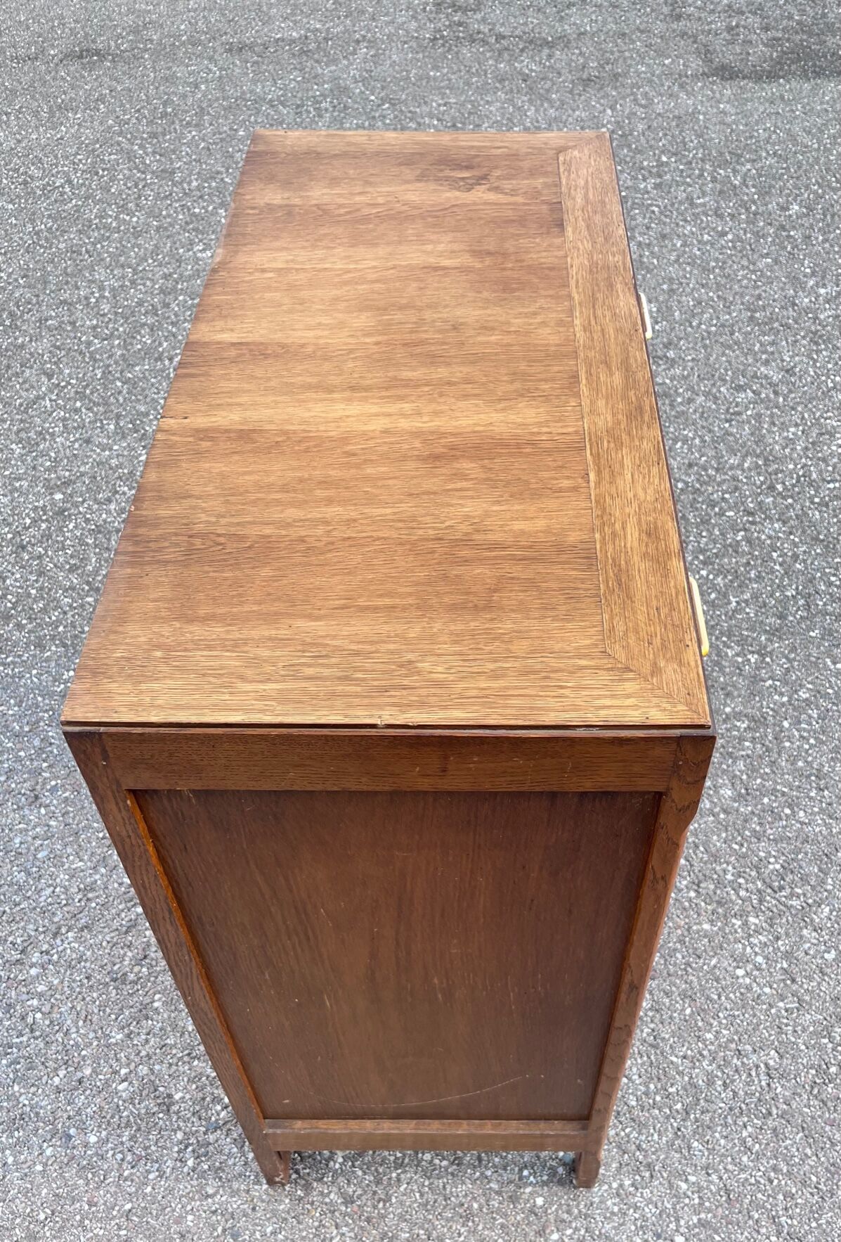 Commode en chêne 1950