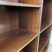 Omann Junior Scandinavian Vintage Mahogany Library, 60s