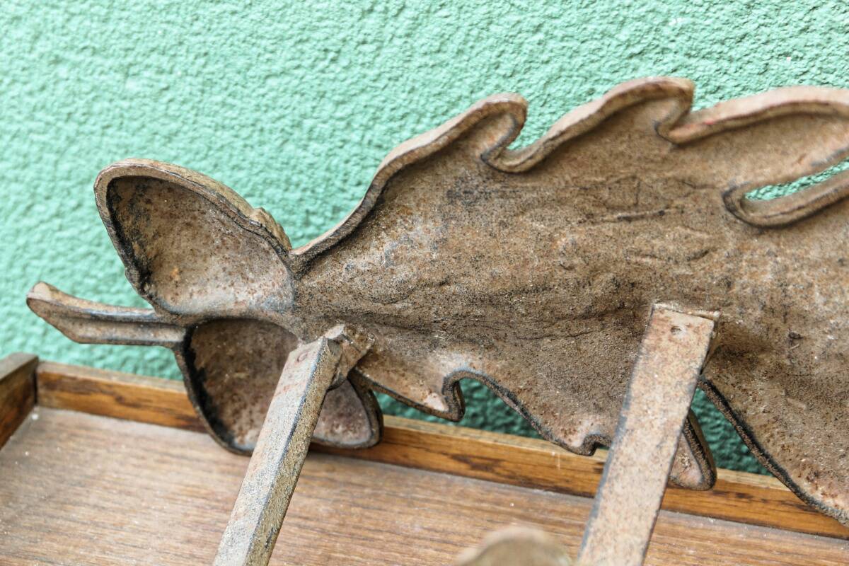 Garden hose holder, early 20th century