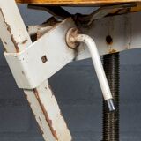 Bienaise industrial work stool No. 204, France 1950s