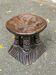 Tabouret africain Bamileke Cameroun sculpté en bois massif